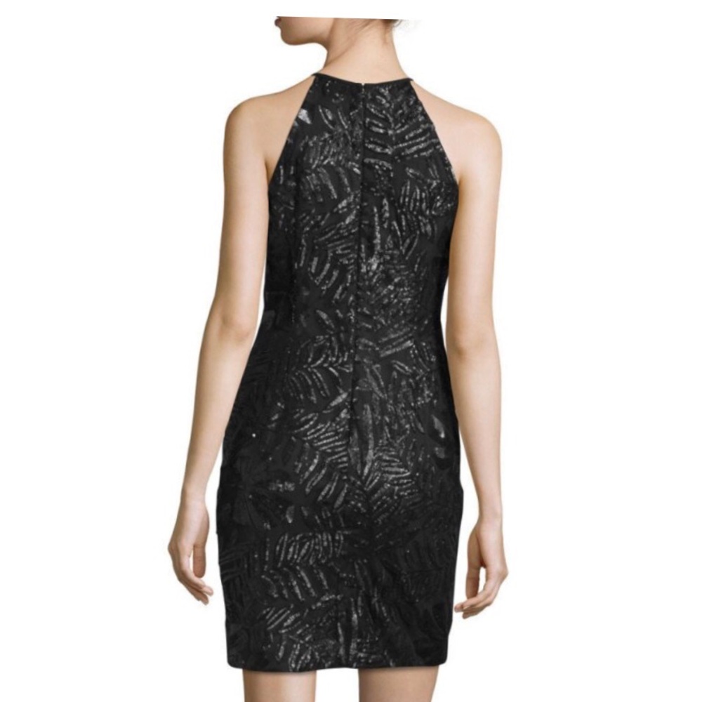 Carmen Marc Valvo Embroidered Cocktail Dress NWT - Picture 6 of 7